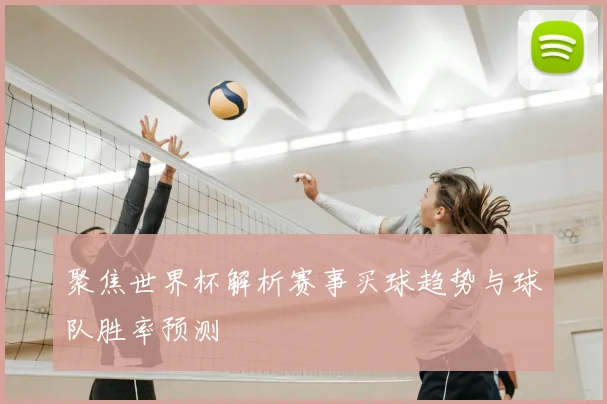 聚焦世界杯解析赛事买球趋势与球队胜率预测